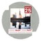 Light Grey Suede Mat Board for 16x20 Frames - Fits 14x17 Photos